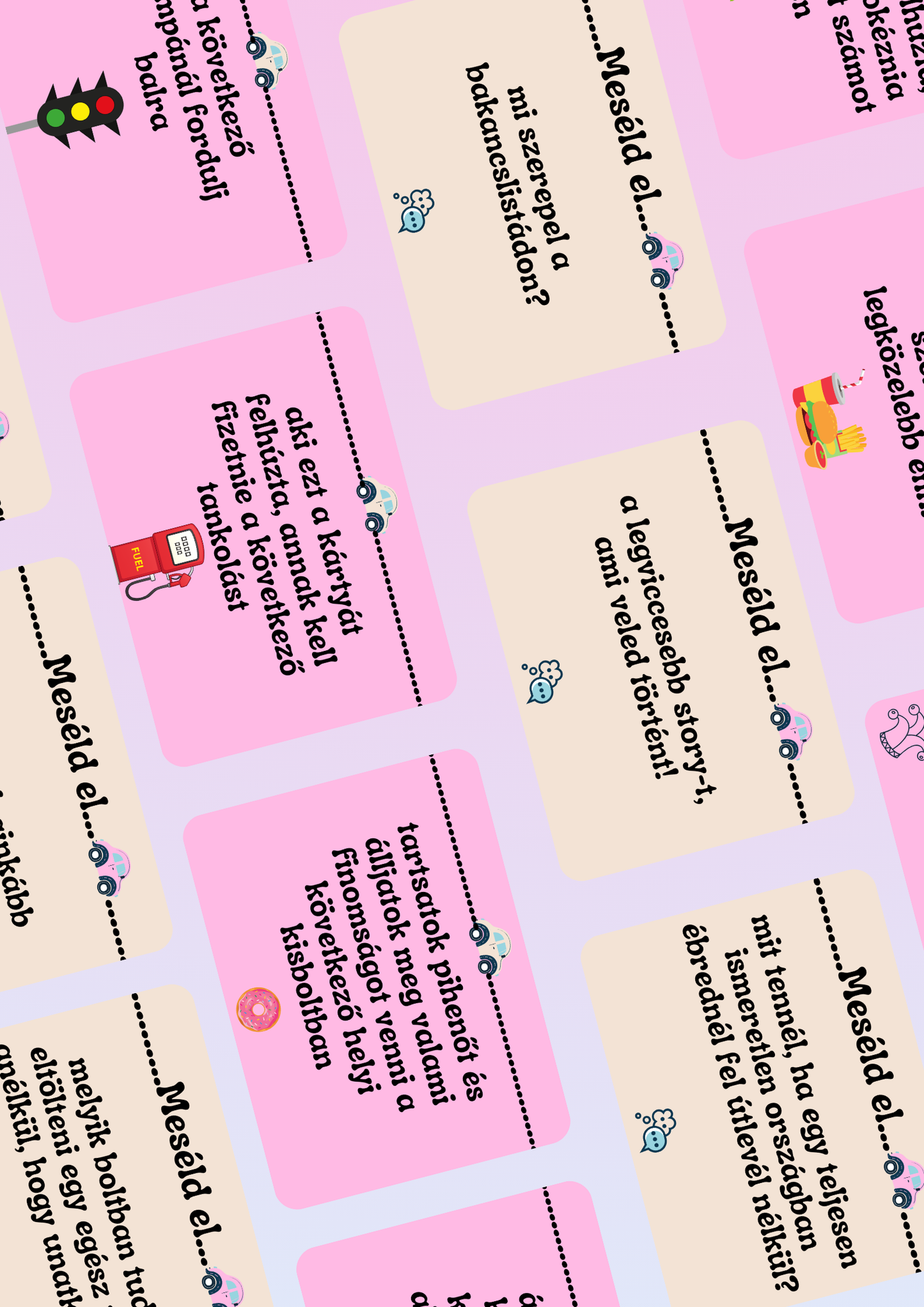 JOYRIDE autós kalandkártyajáték