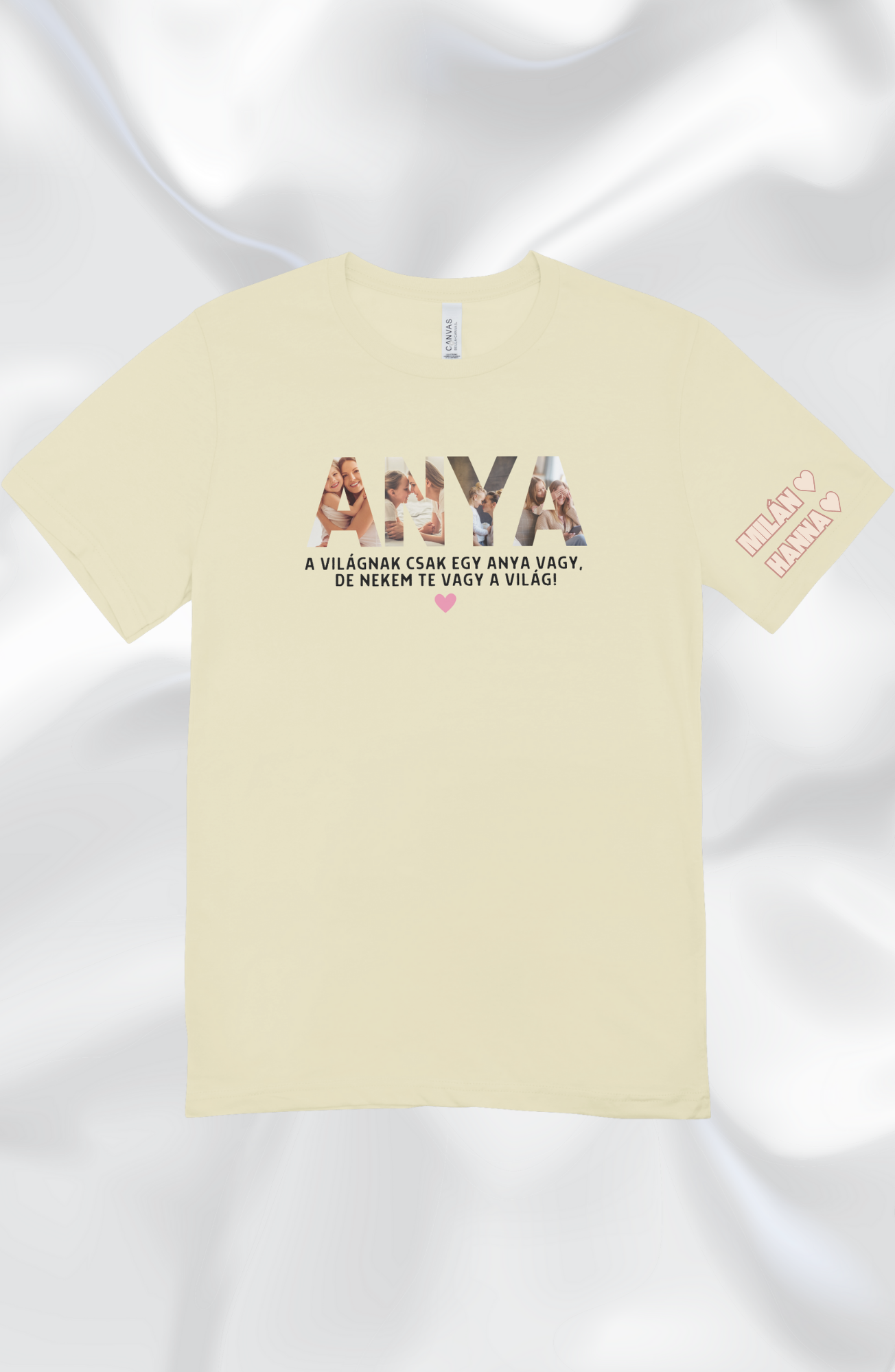 "ANYA" fényképes emlékpóló