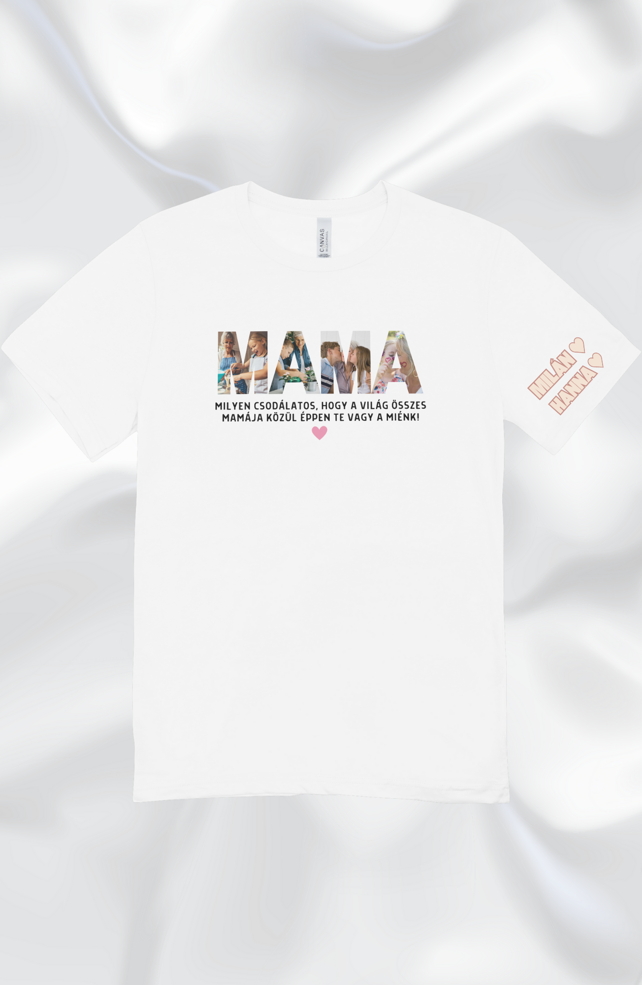 "MAMA" feliratos emlékpóló