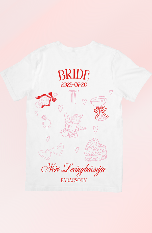 Bride Vibe – Egyedi Leánybúcsús Póló