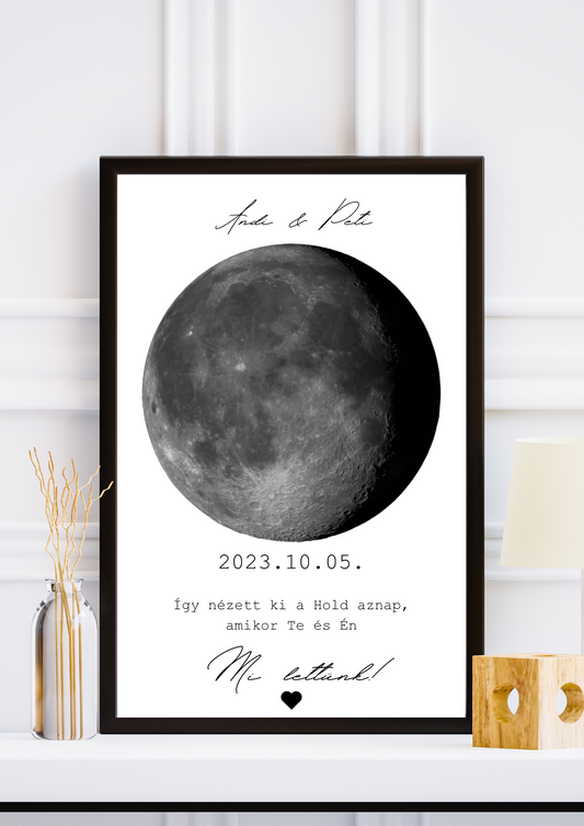 "A Mi Holdunk" emlékposzter