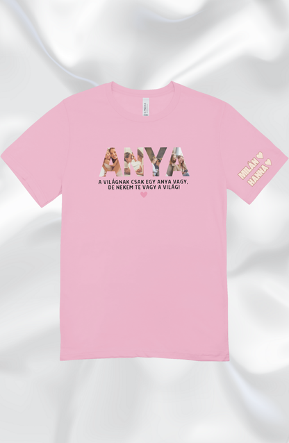 "ANYA" fényképes emlékpóló