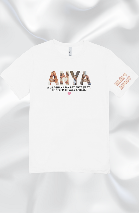 "ANYA" fényképes emlékpóló