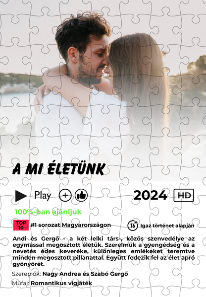 "Netflix" inspirálta emlékpuzzle