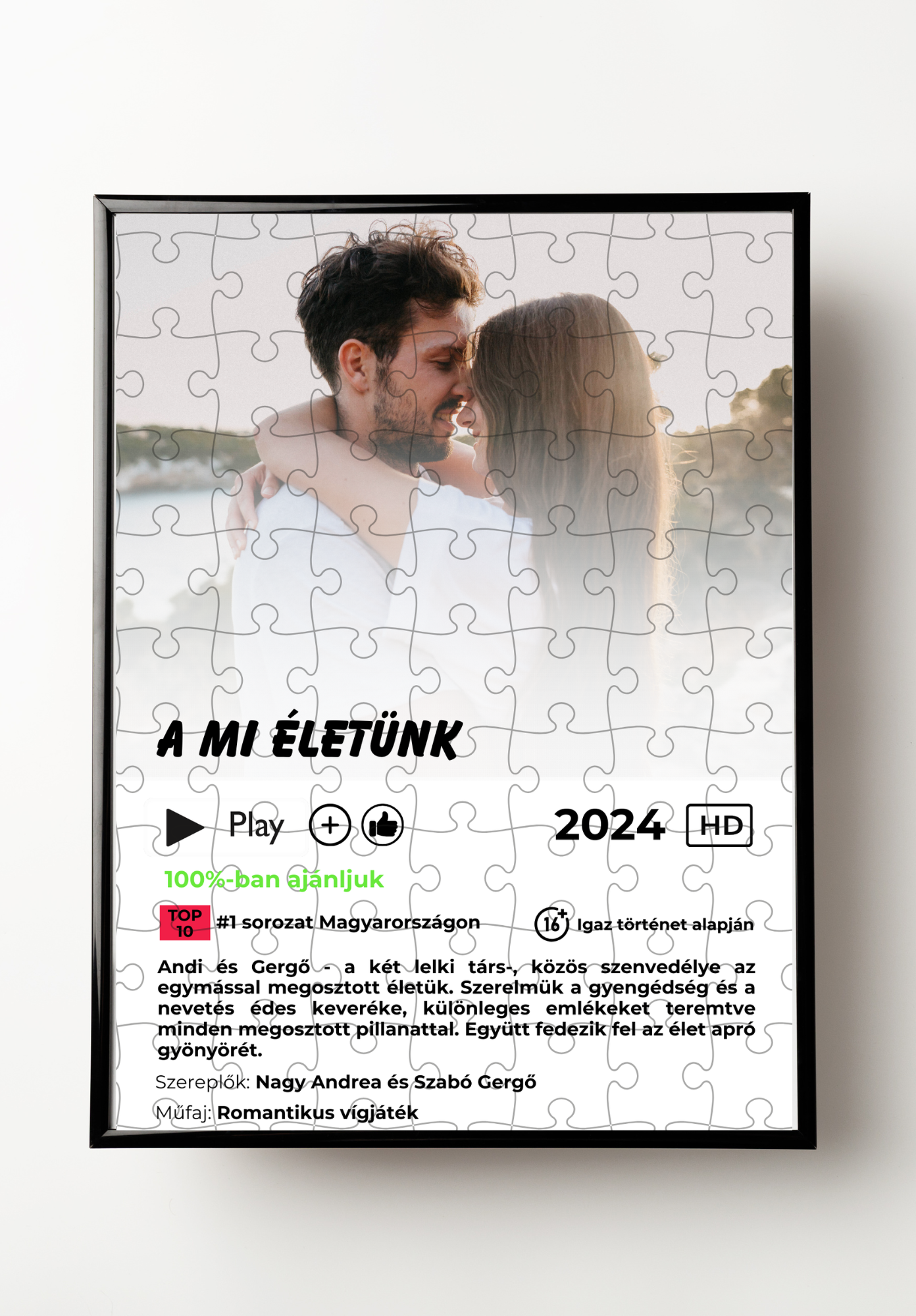 "Netflix" inspirálta emlékpuzzle