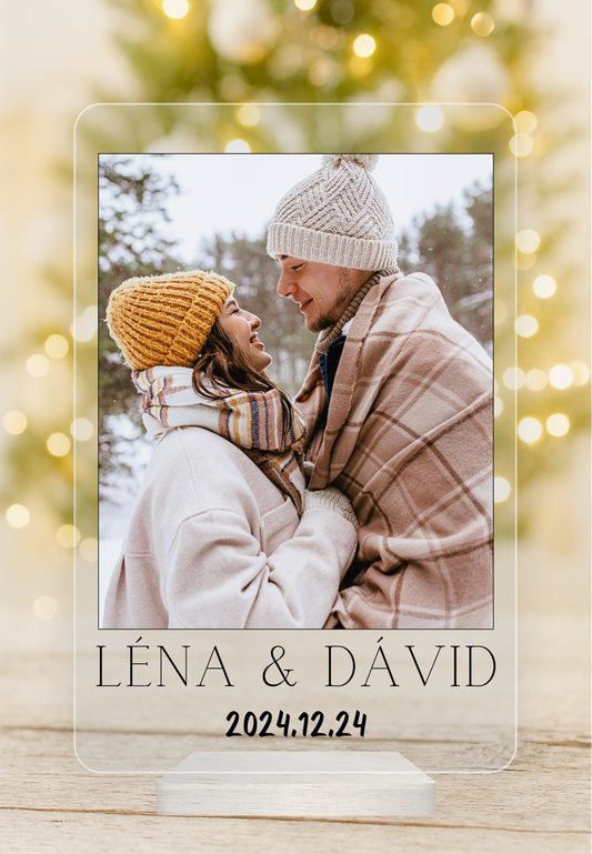 Polaroid emlékplexi