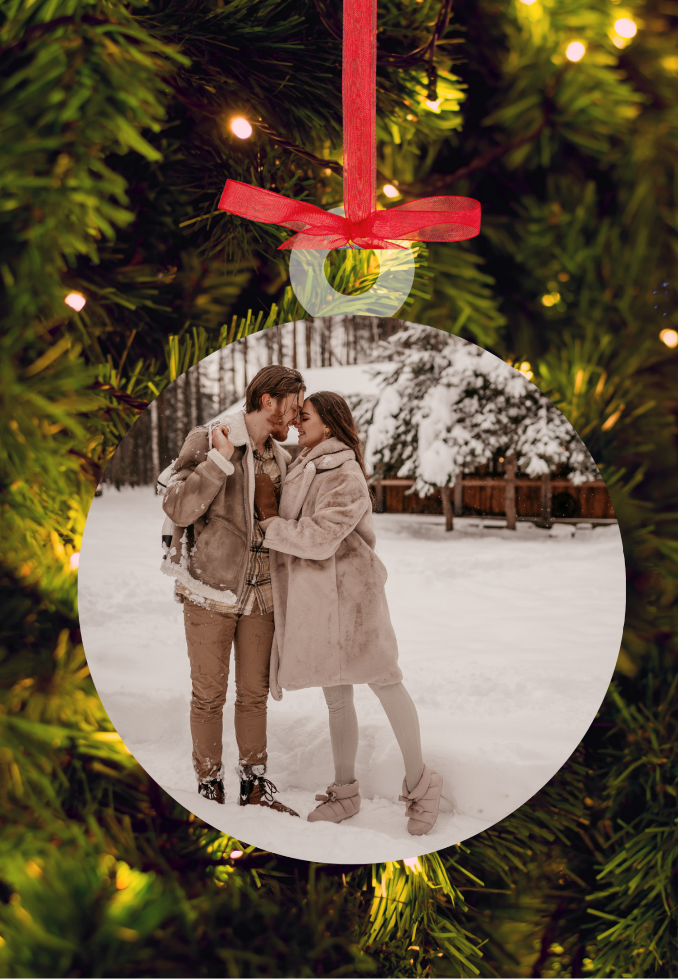 Simple plexi karácsonyfadísz