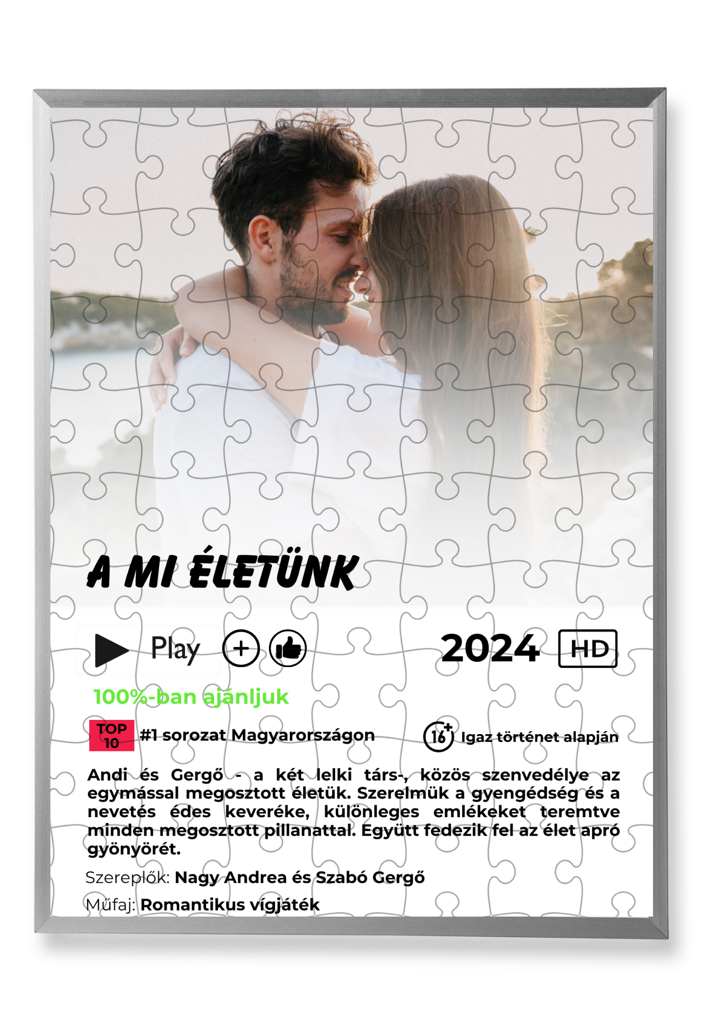 "Netflix" inspirálta emlékpuzzle