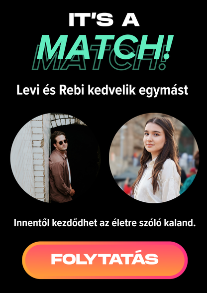 "IT'S A MATCH" emlékposzter